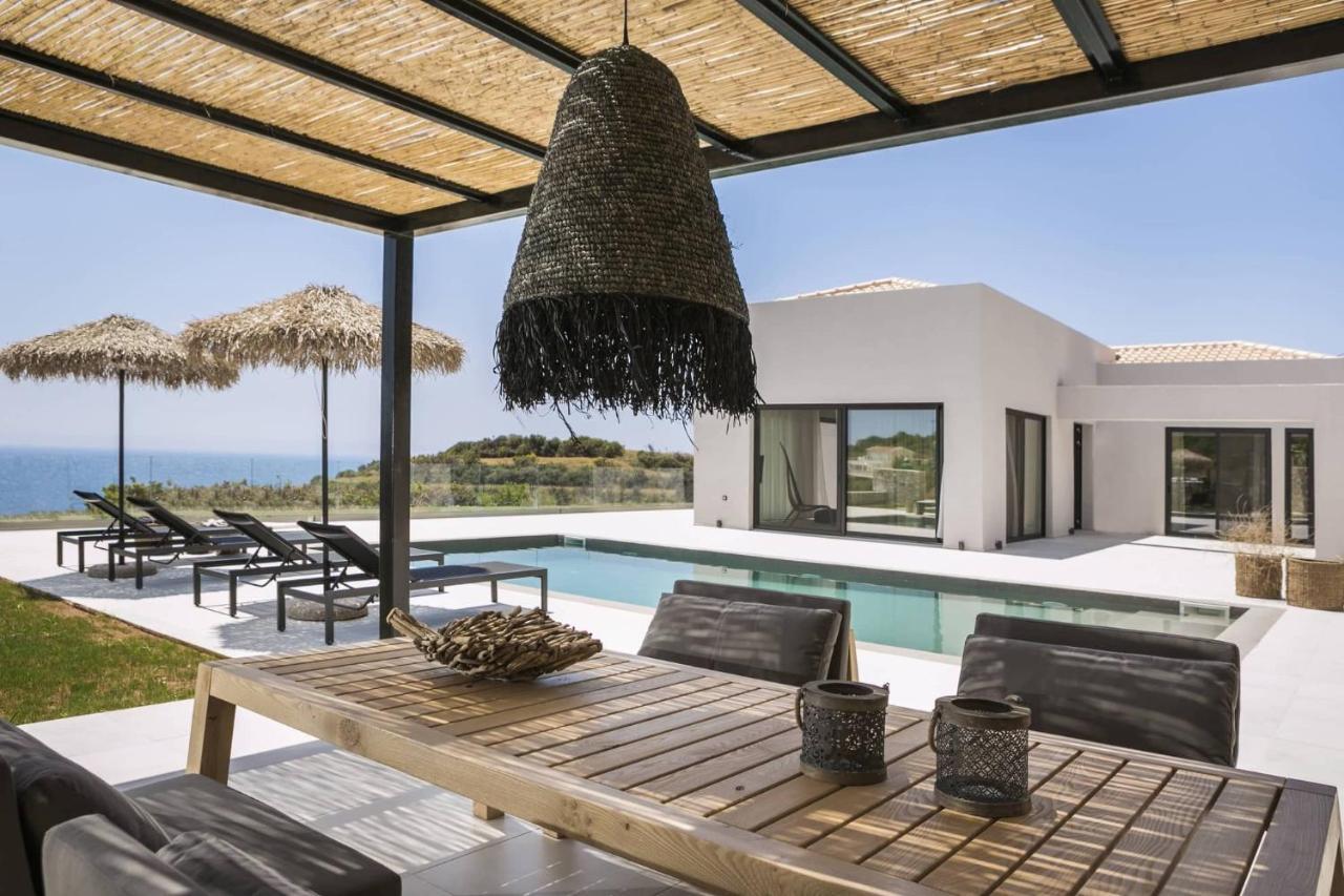 Kefalonian Chic Villas - Charma スパルティア エクステリア 写真