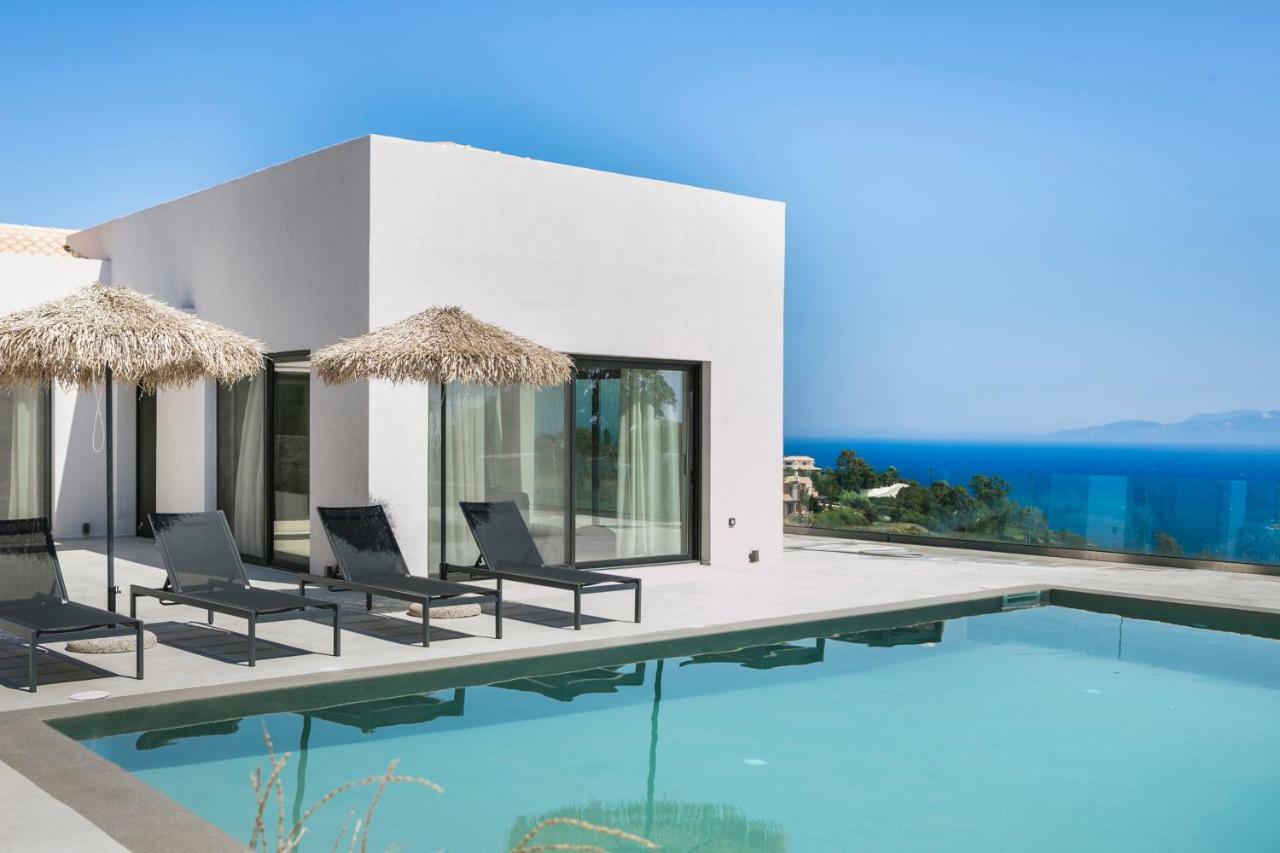 Kefalonian Chic Villas - Charma スパルティア エクステリア 写真